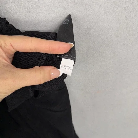 Chicos Pants Womens XL Black Pull On Stretch Straight Leg Acetate Blend Travel - Picture 15 of 16